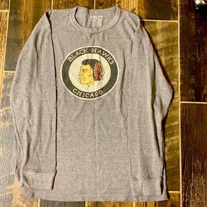 Chicago Blackhawks Vintage Long Sleeve, Medium